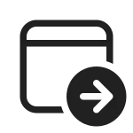 Calendar Arrow Right SVG Icon